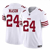 Men & Women & Youth San Francisco 49ers #24 Jordan Mason White 2023 F.U.S.E. Football Stitched Jersey,baseball caps,new era cap wholesale,wholesale hats
